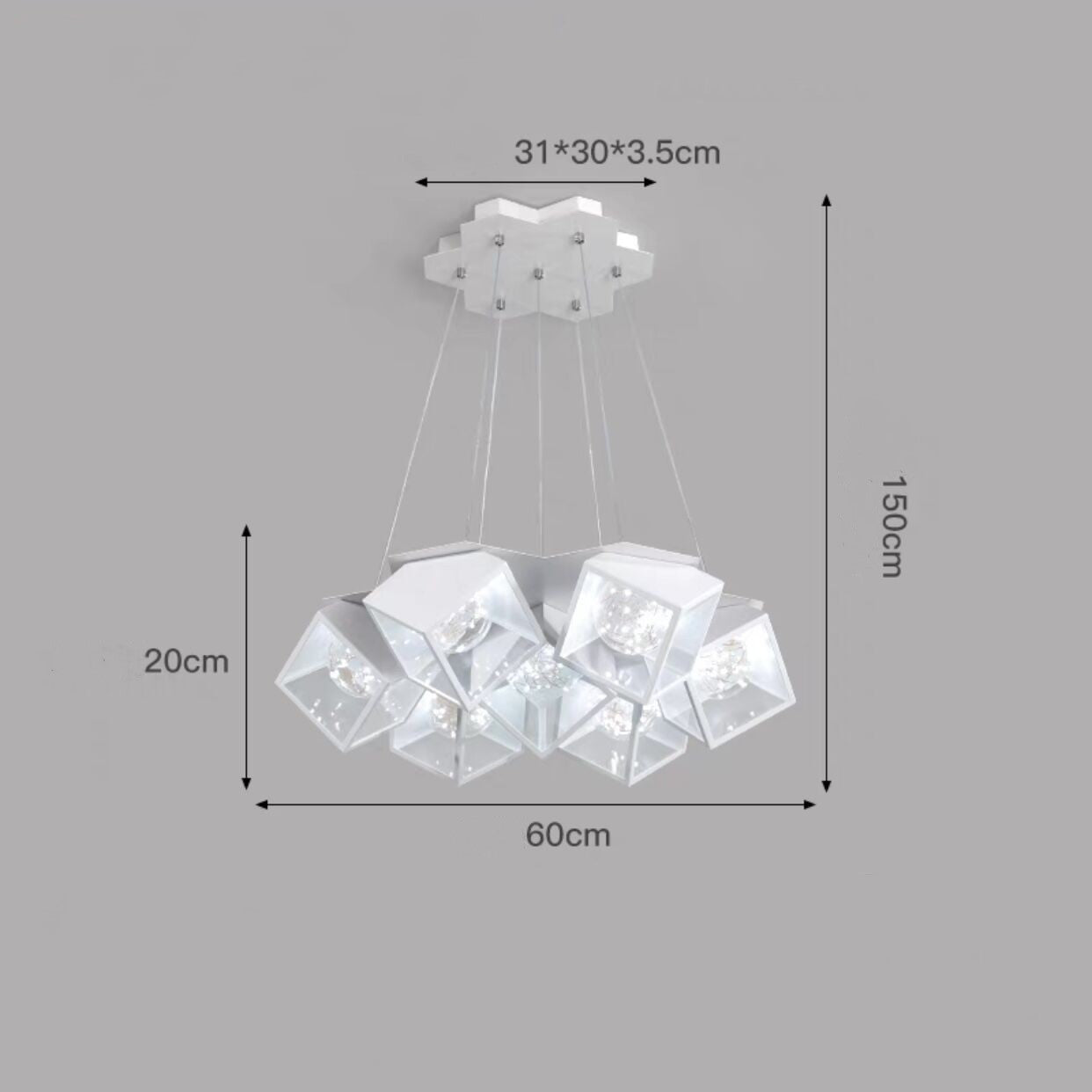 Nordic Star Dining Room Chandelier