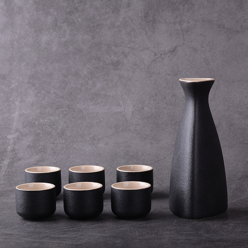 Sakura Porcelain vintage sake set