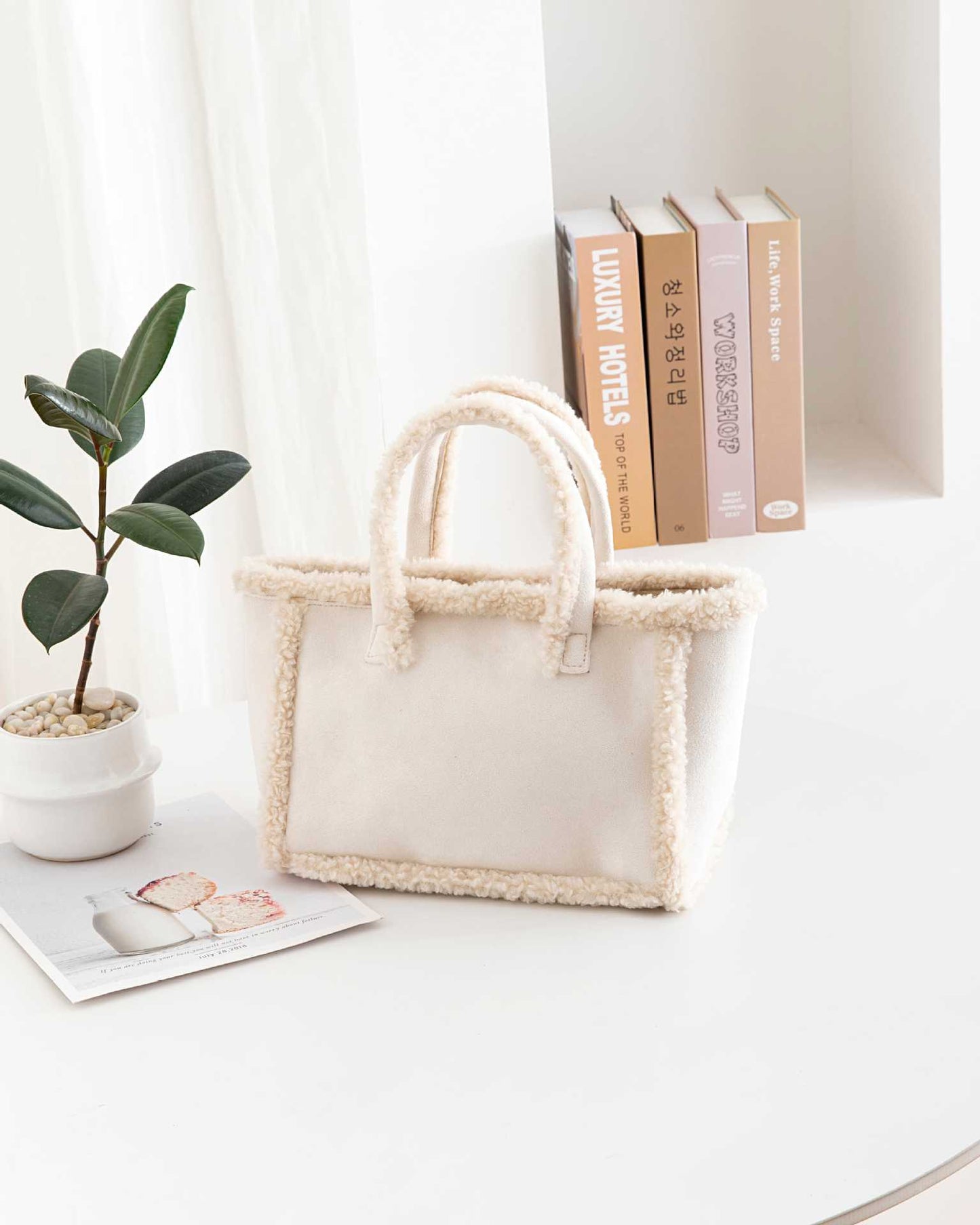 Women's Plush Tote Bag