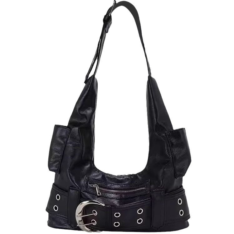 American-style vintage Leather Shoulder bag
