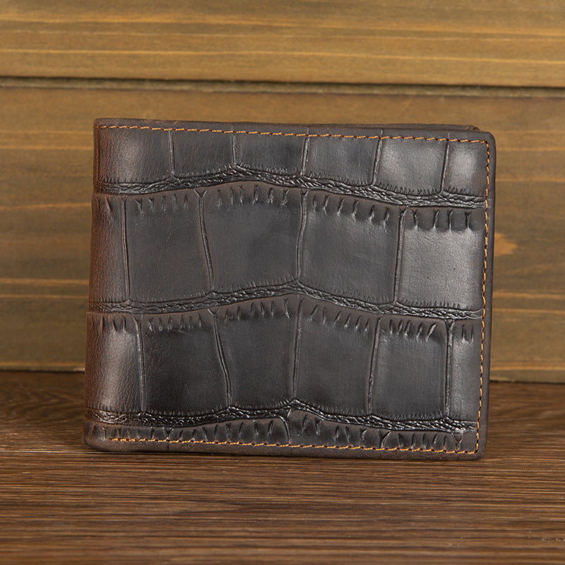 Horizontal Calf Leather Wallet
