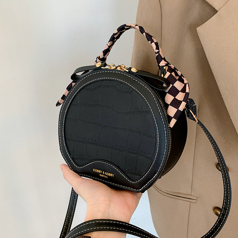 Round Shaped Leather Mini Bag