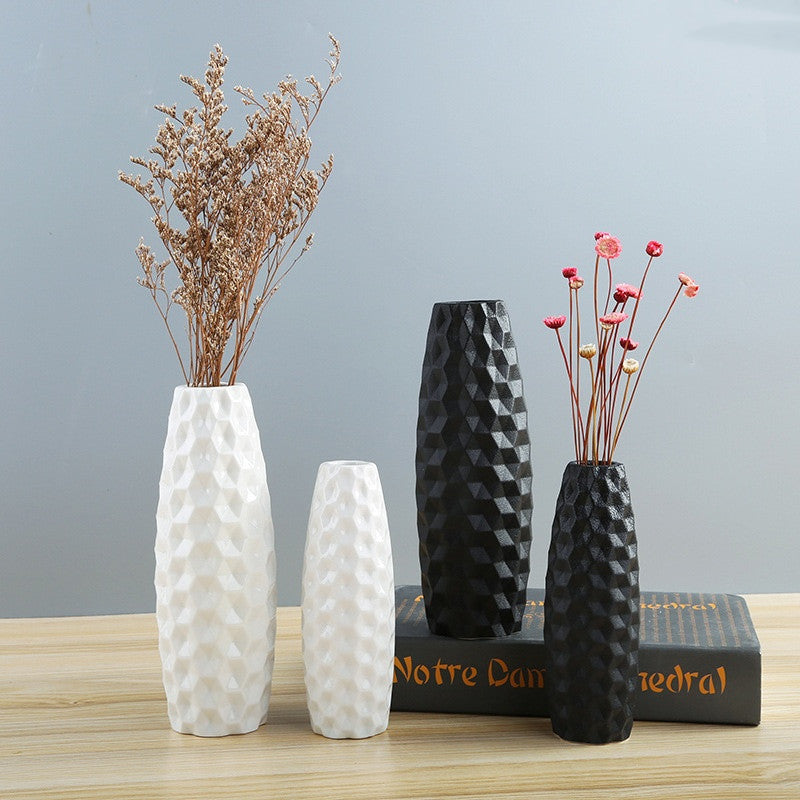 Simple Crafts White Porcelain Flower Arrangement