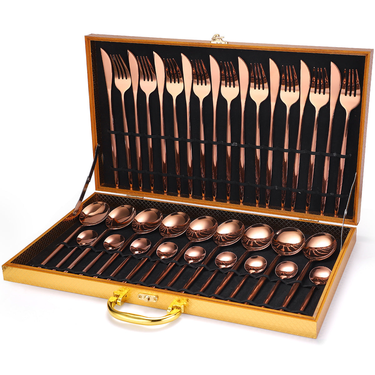 36-piece Stainless Steel Tableware  Set