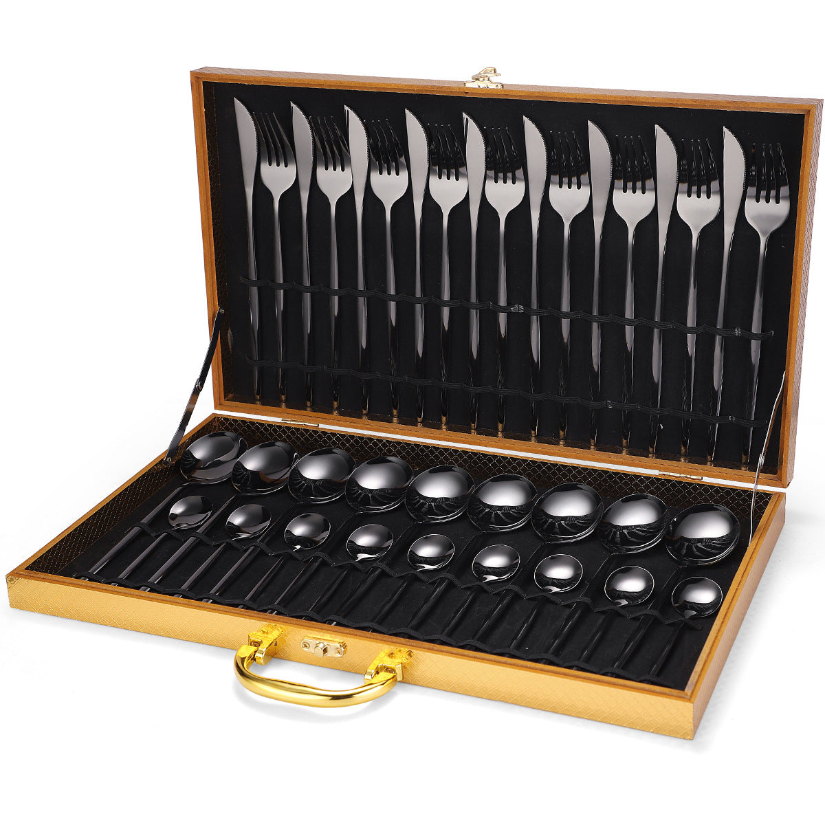 36-piece Stainless Steel Tableware  Set