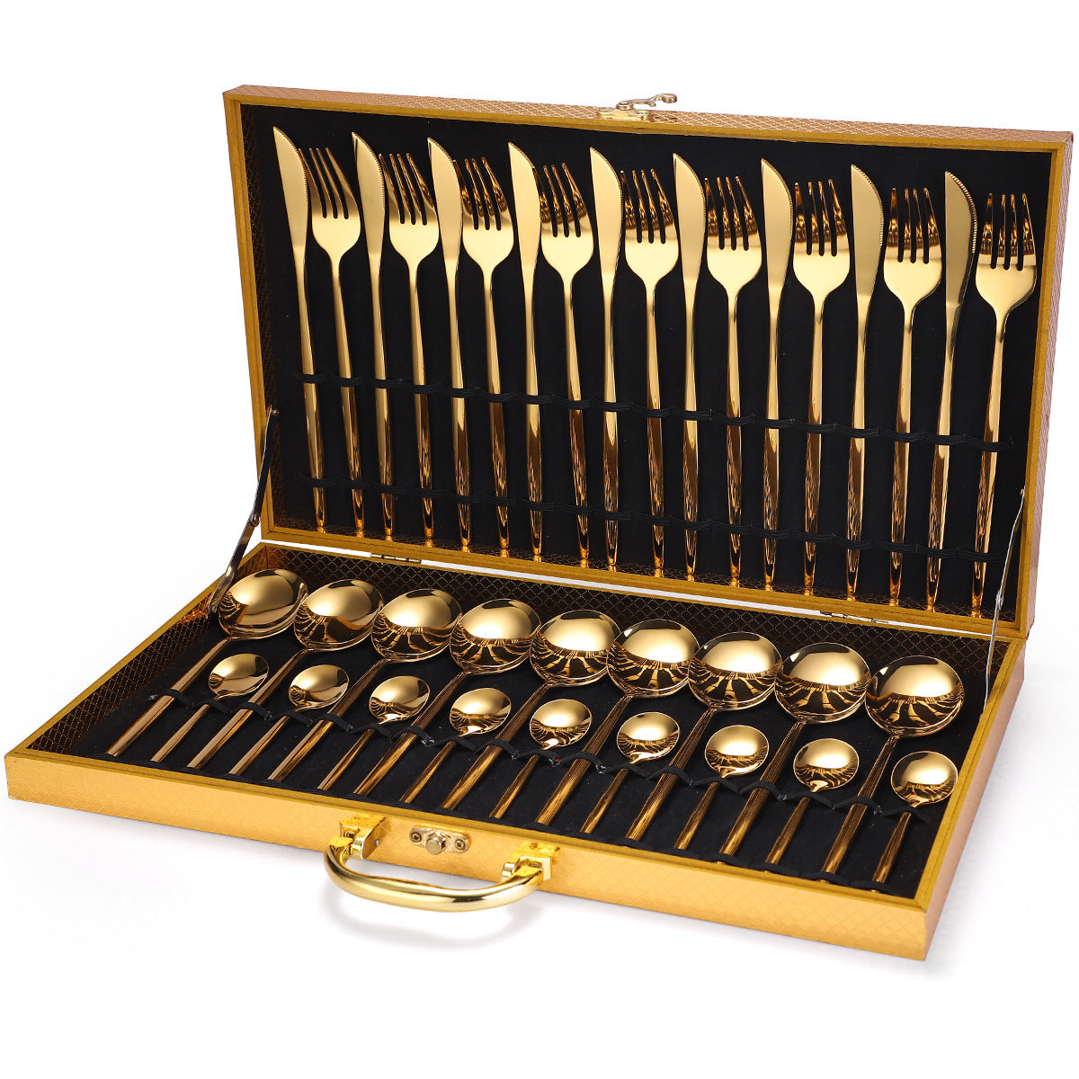 36-piece Stainless Steel Tableware  Set