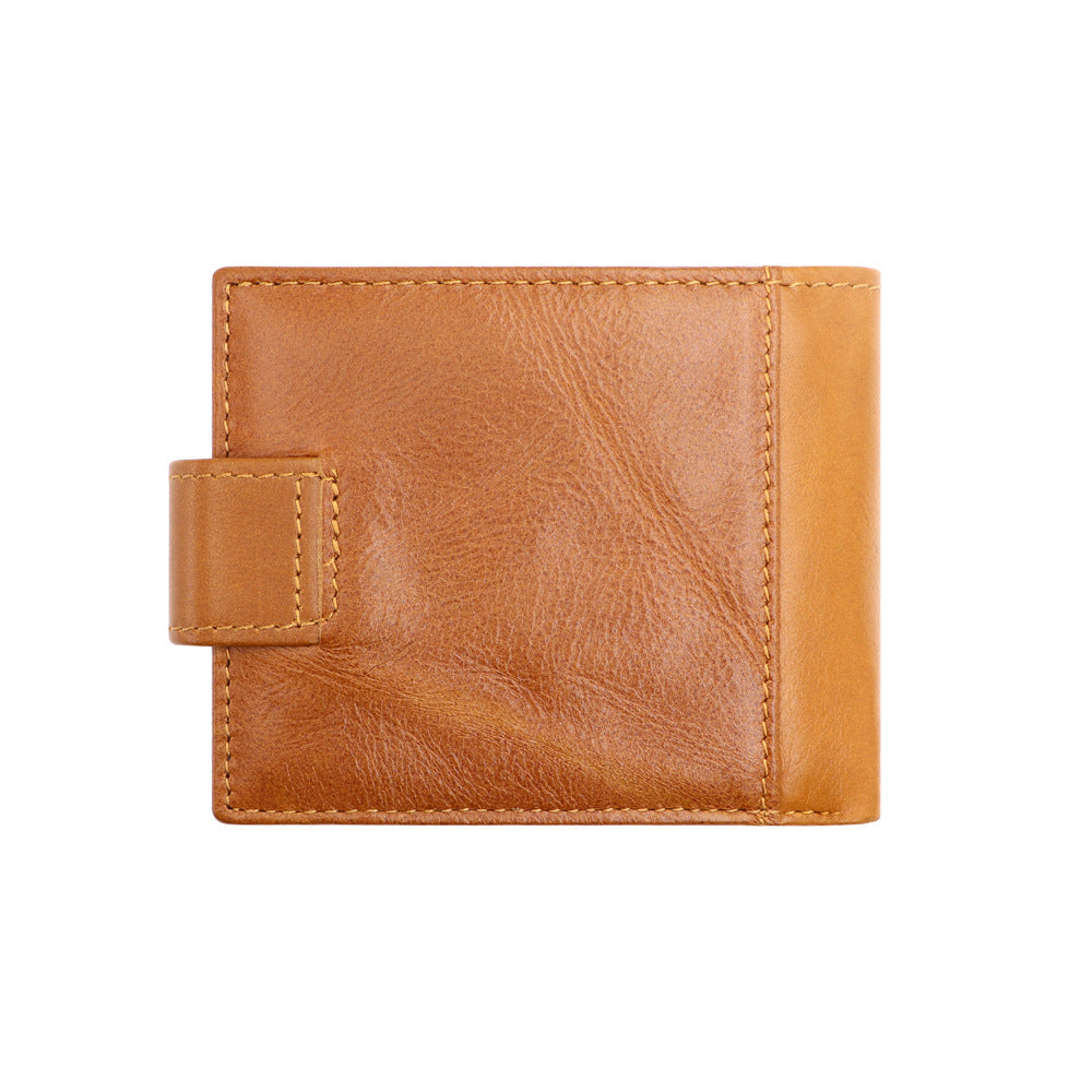 Eagle Embossed High-end First Layer Calf leather Wallet