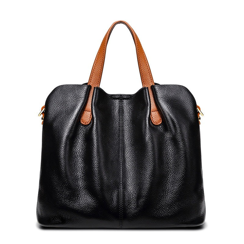 Calf Skin Tote Shoulder Bag