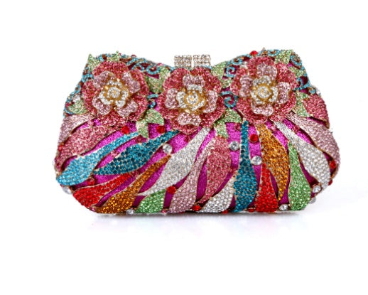 Hand Bags in Banquet Diamond Crystal
