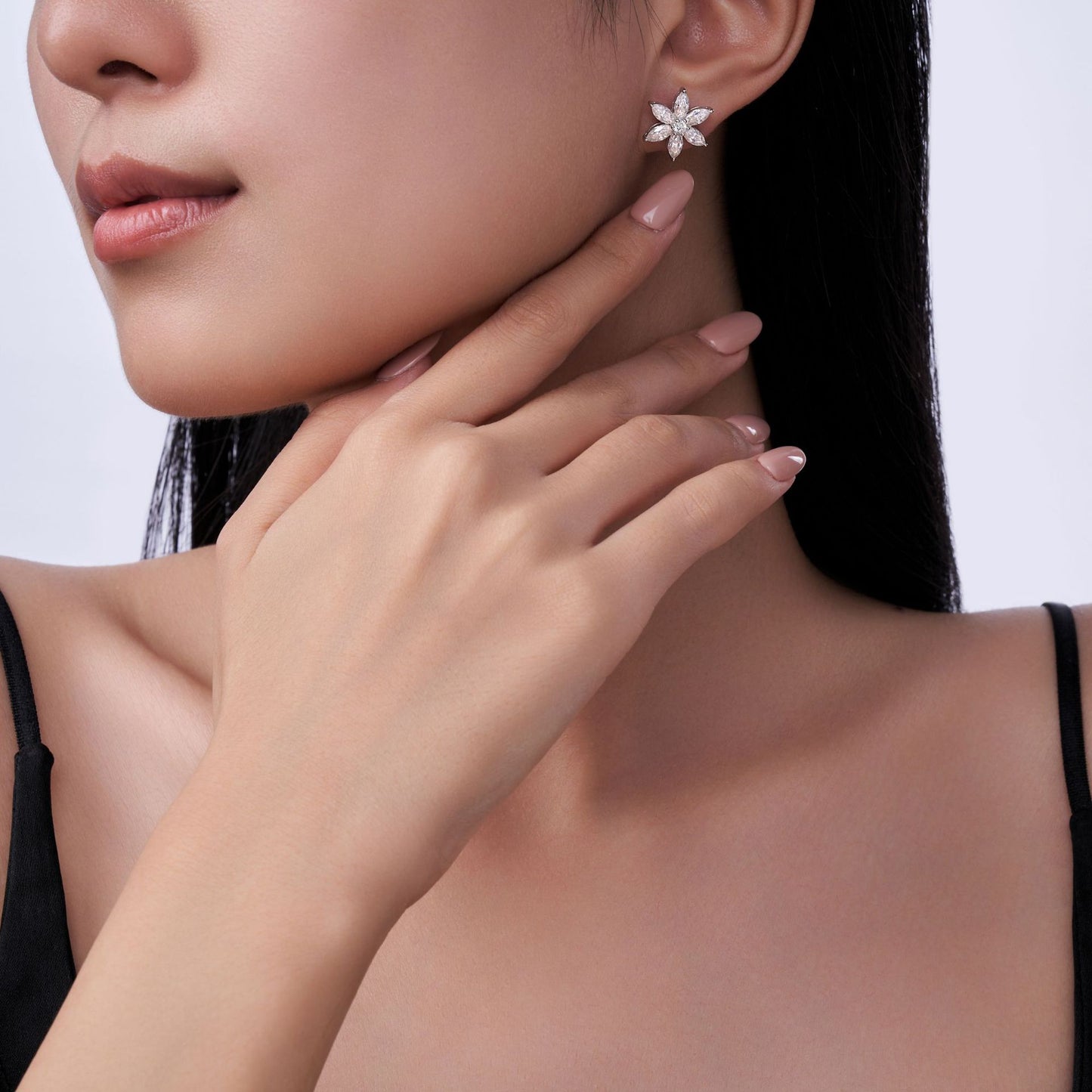 Moissanite 925 Silver Earrings