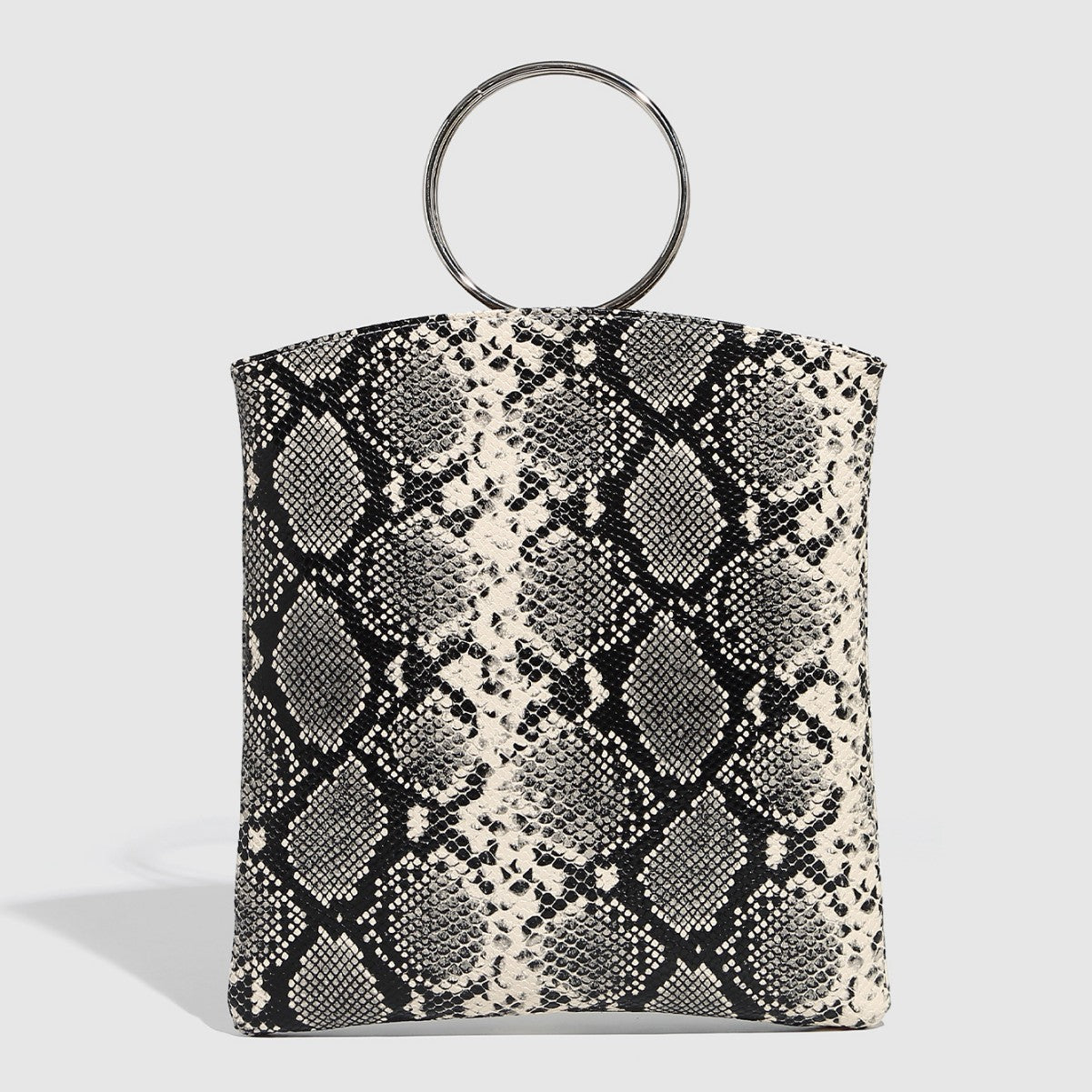 New Punk-style Metallic Bucket bag