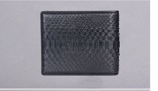 Men's Short Casual Leather Large Capacity Horizontal Wallet