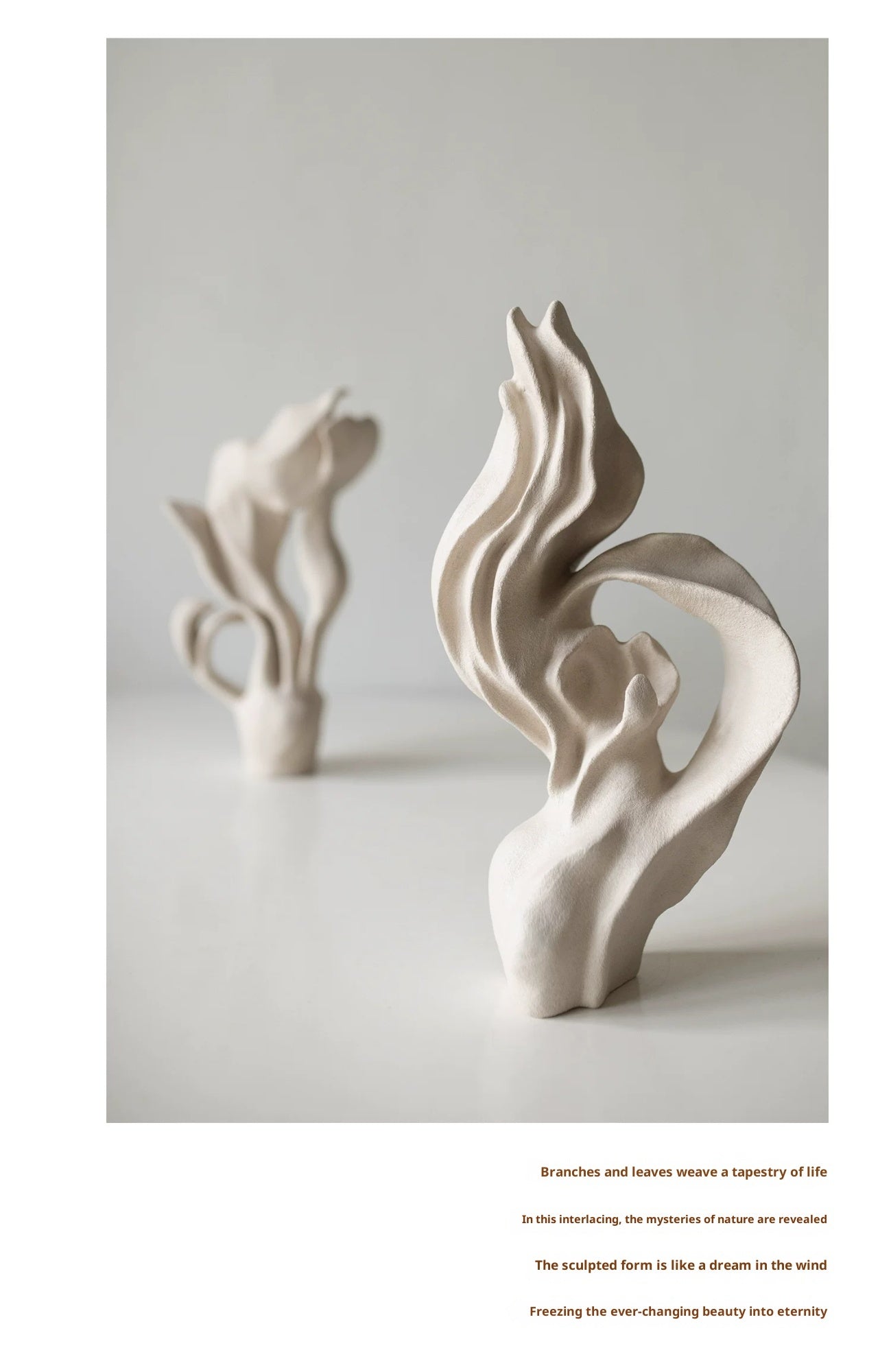 Wabisabi Style Artistic Ornaments Handcrafted And Creative Home Decorations