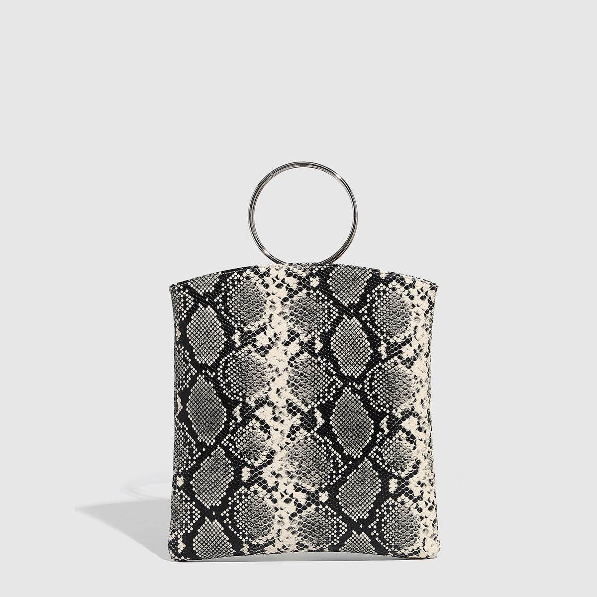 New Punk-style Metallic Bucket bag