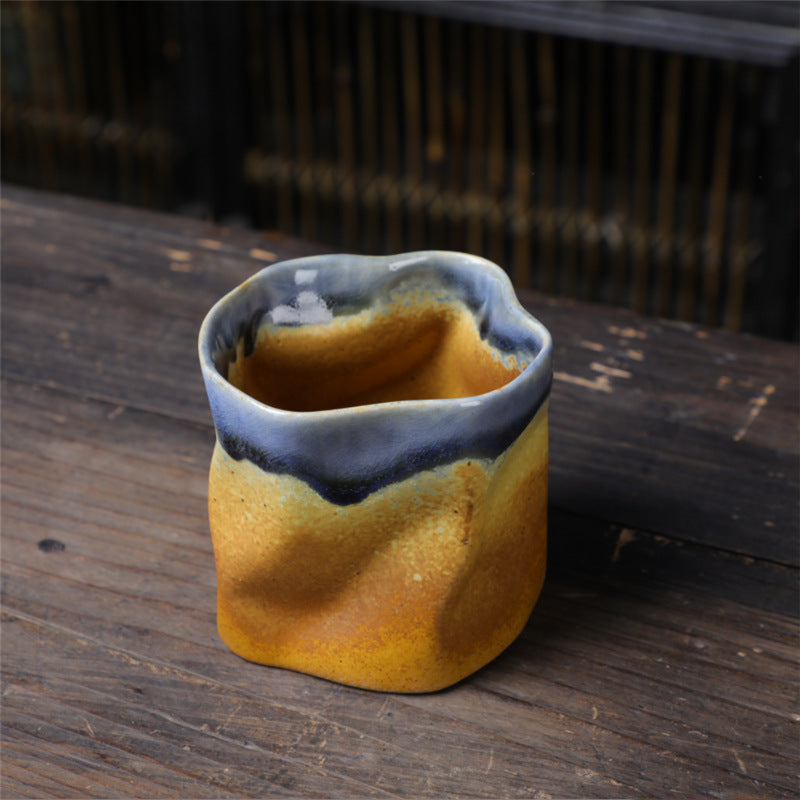 Retro Shaped Creative Porcelain Cup