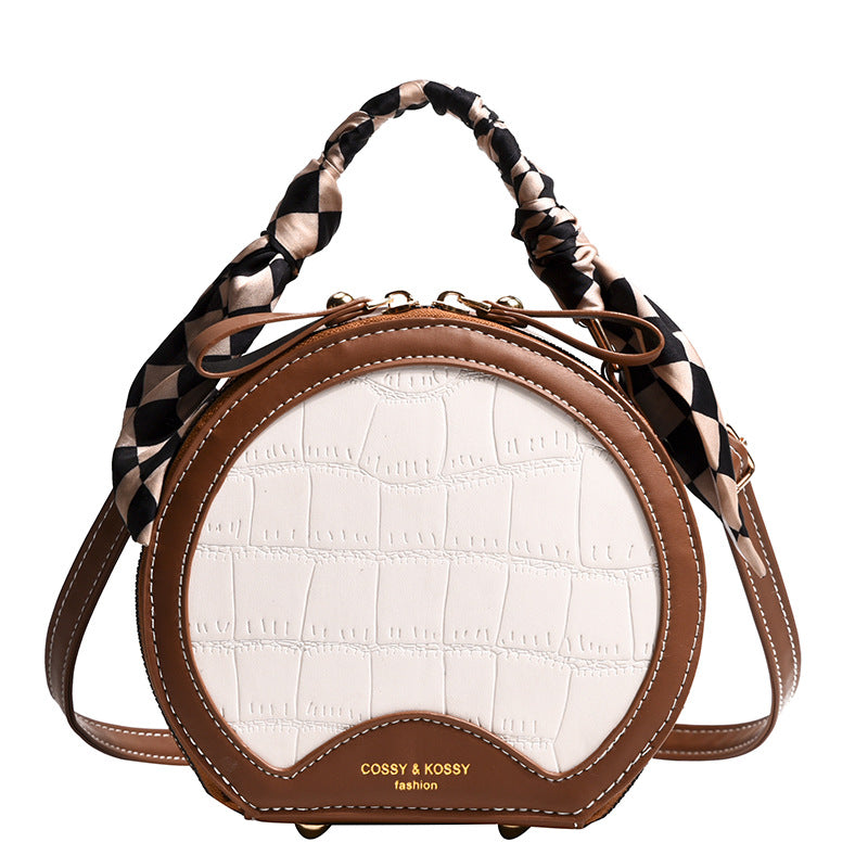 Round Shaped Leather Mini Bag