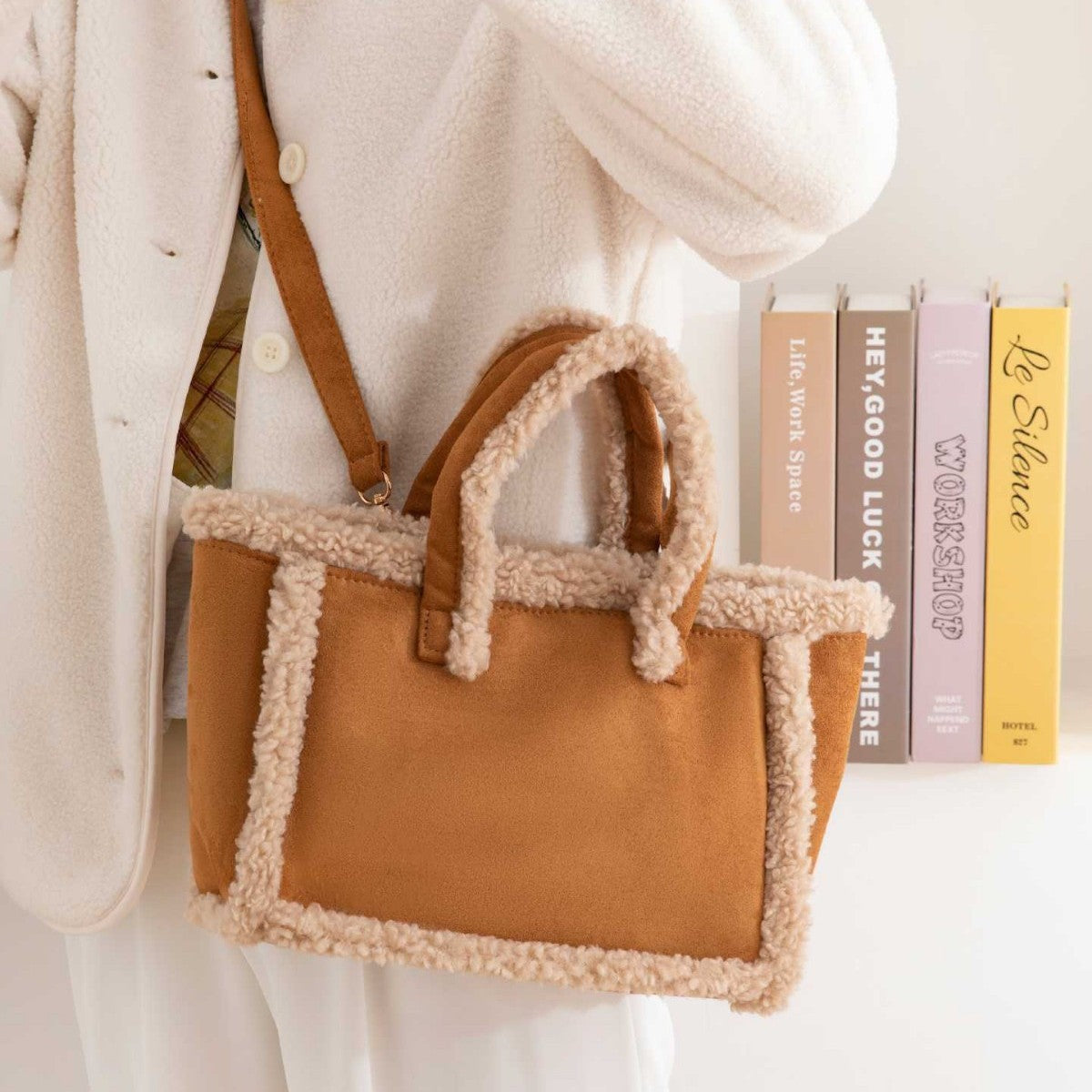 Women's Plush Tote Bag