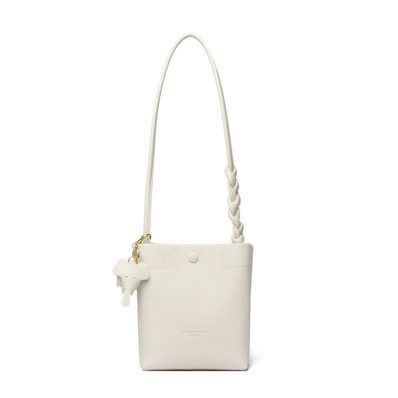 Soft Leather  Crossbody  Bag
