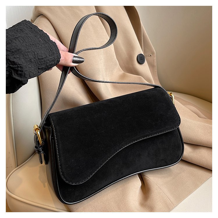 Retro Matte Shoulder Bag