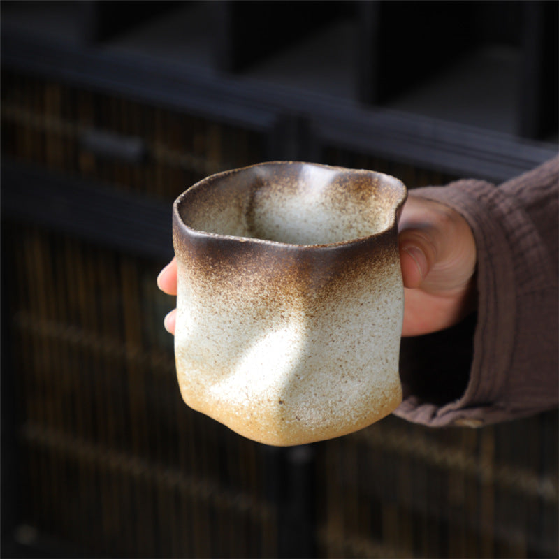 Retro Shaped Creative Porcelain Cup
