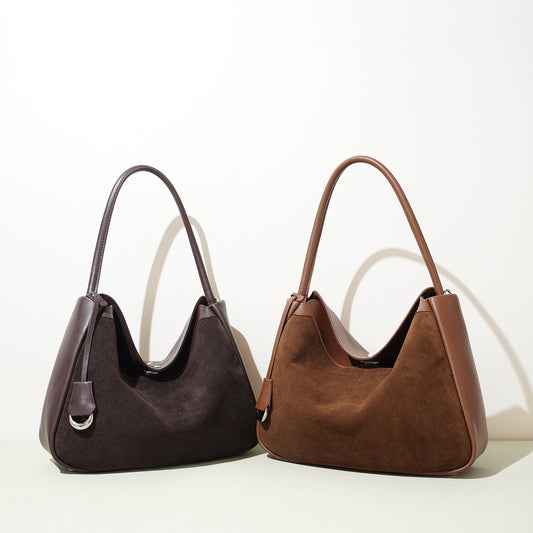Versatile  Tote Bag Crafted From Matte Calf Leather