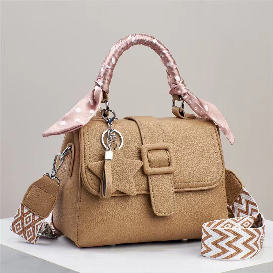 Solid Color Handbag