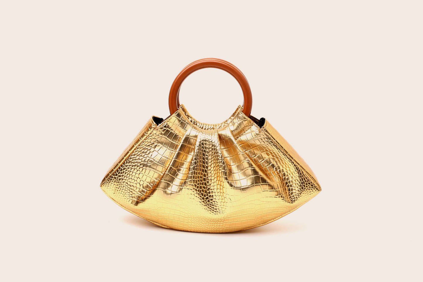 Chic Pleated Handbag