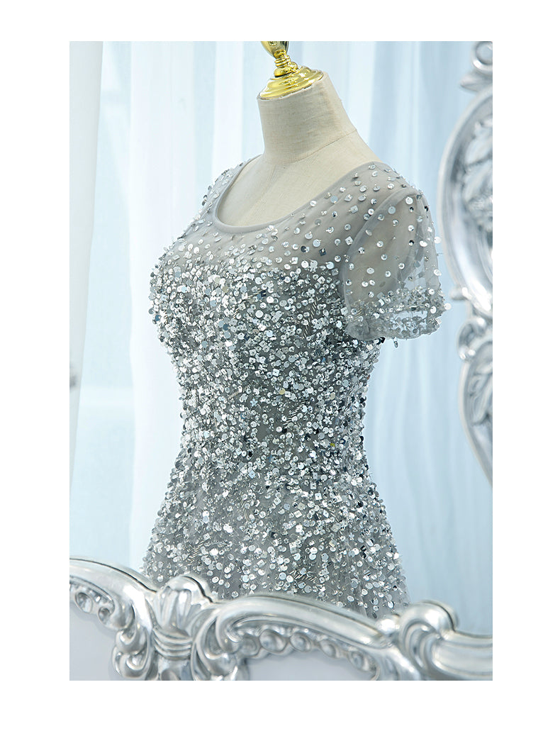 Evening Dress Skirt Female Sequin