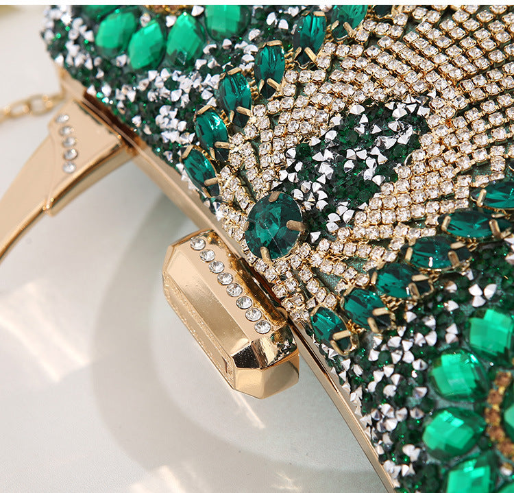 Handmade Crystals Inlaid Mini Bag