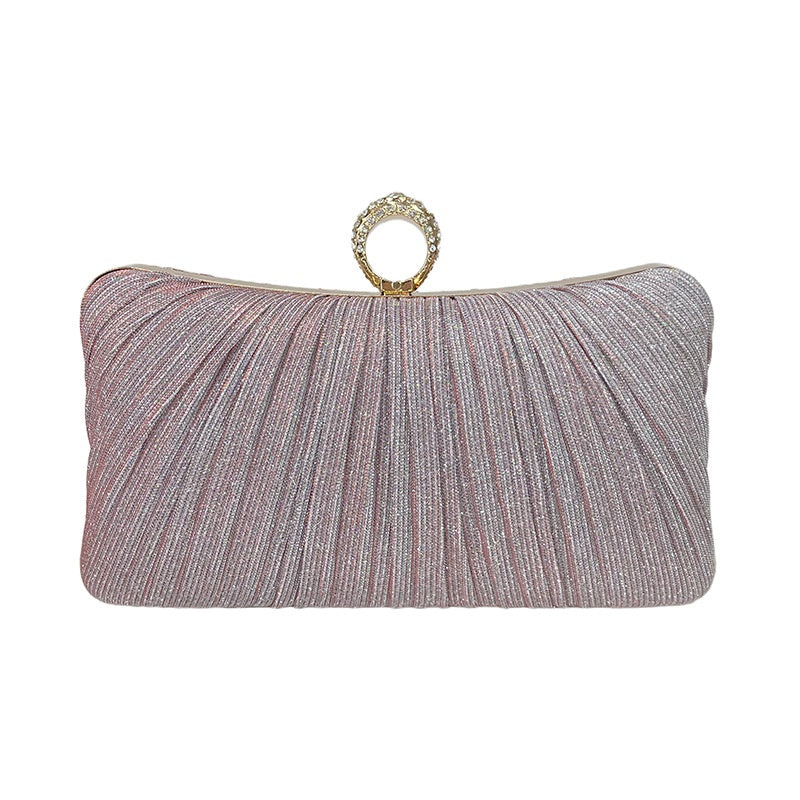 New Pleated Clutch Bag