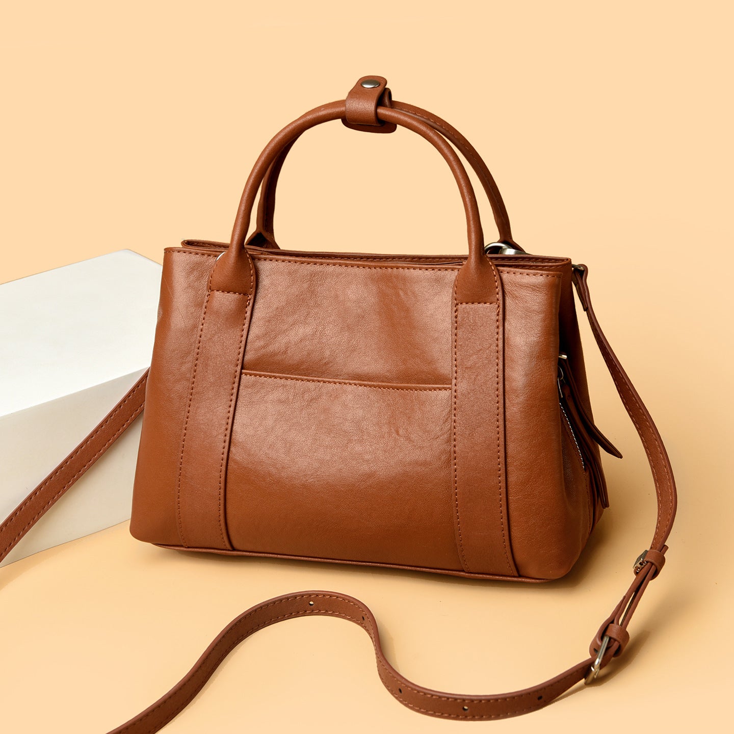 Classic Calf Leather Crossbody Bag