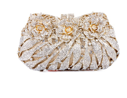 Hand Bags in Banquet Diamond Crystal