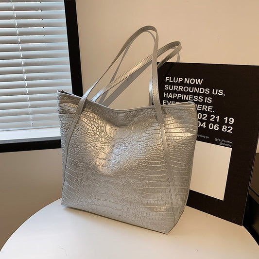 Retro Handheld Large Tote Bag