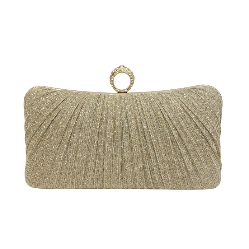 New Pleated Clutch Bag