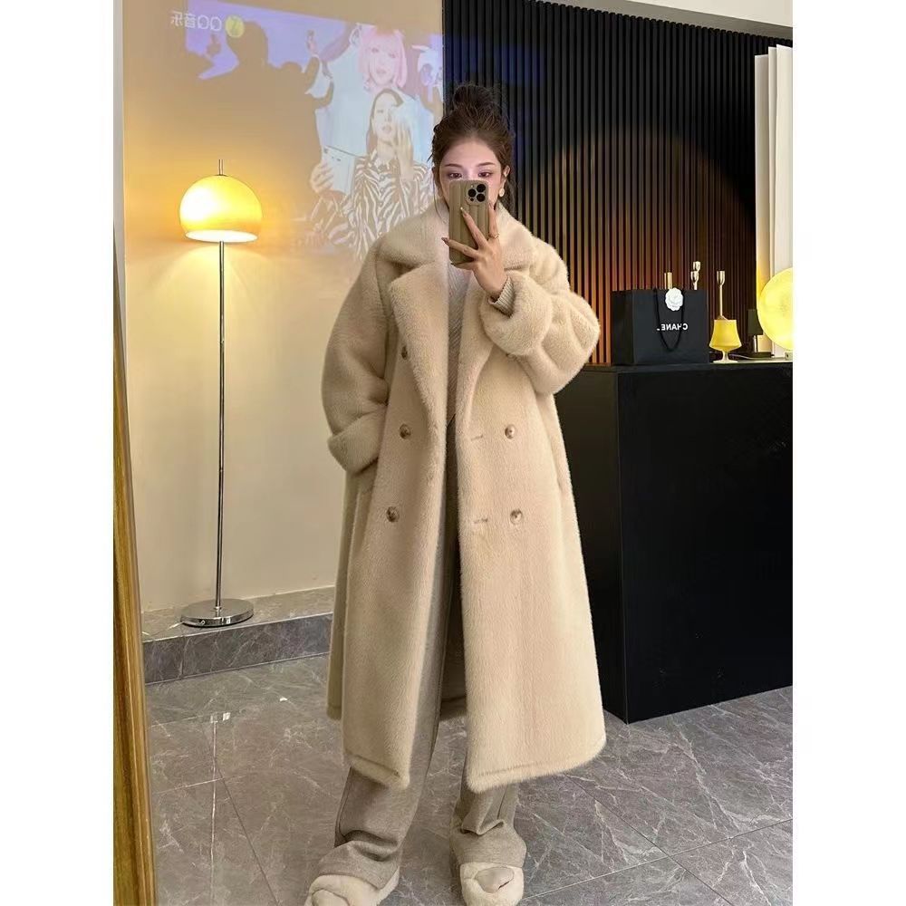Women's Loose Fur And Leather Fluffy Fur Coat