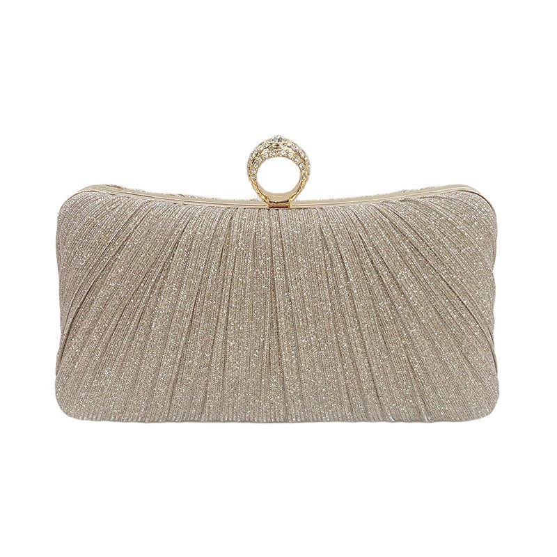 New Pleated Clutch Bag