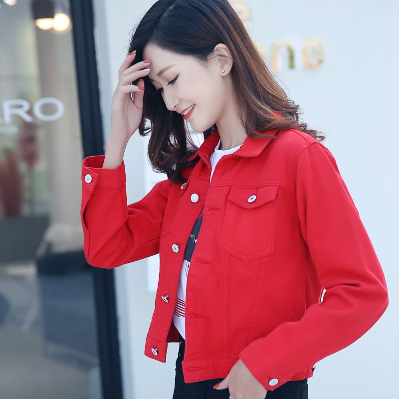 Jacket in Denim Fabric