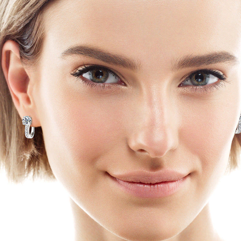 High-grade Moissanite Earrings