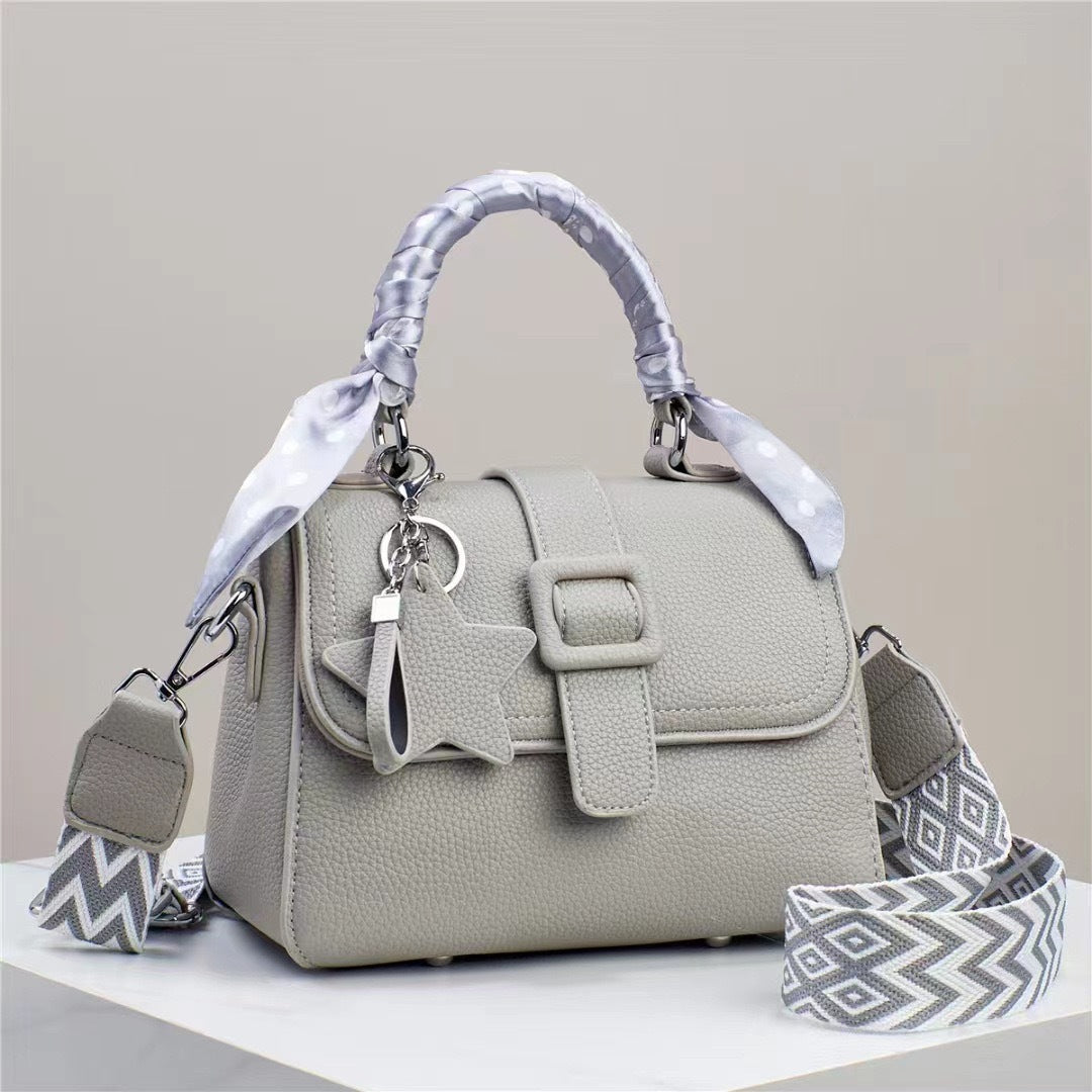 Solid Color Handbag
