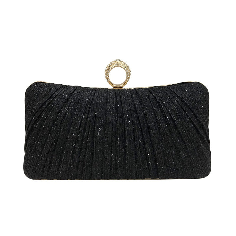 New Pleated Clutch Bag