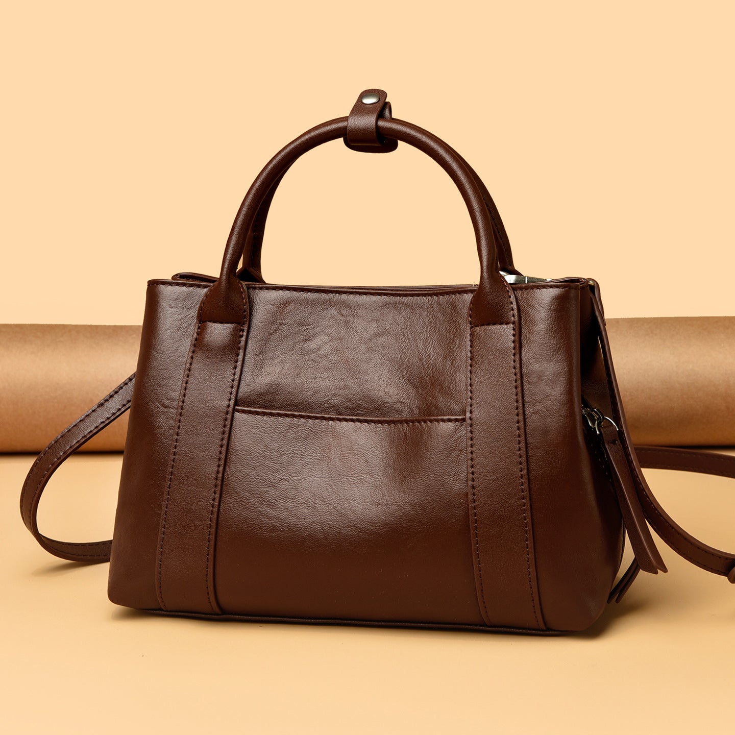 Classic Calf Leather Crossbody Bag