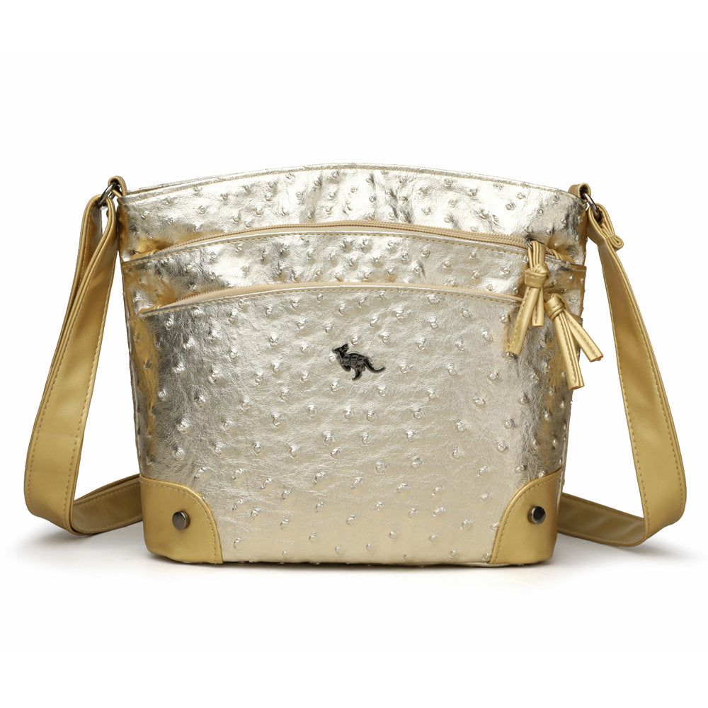 Multi-layer Bucket Bags Women's Retro Casual