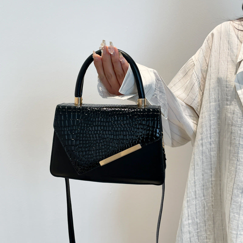 Retro Minimalist  Square Handbag