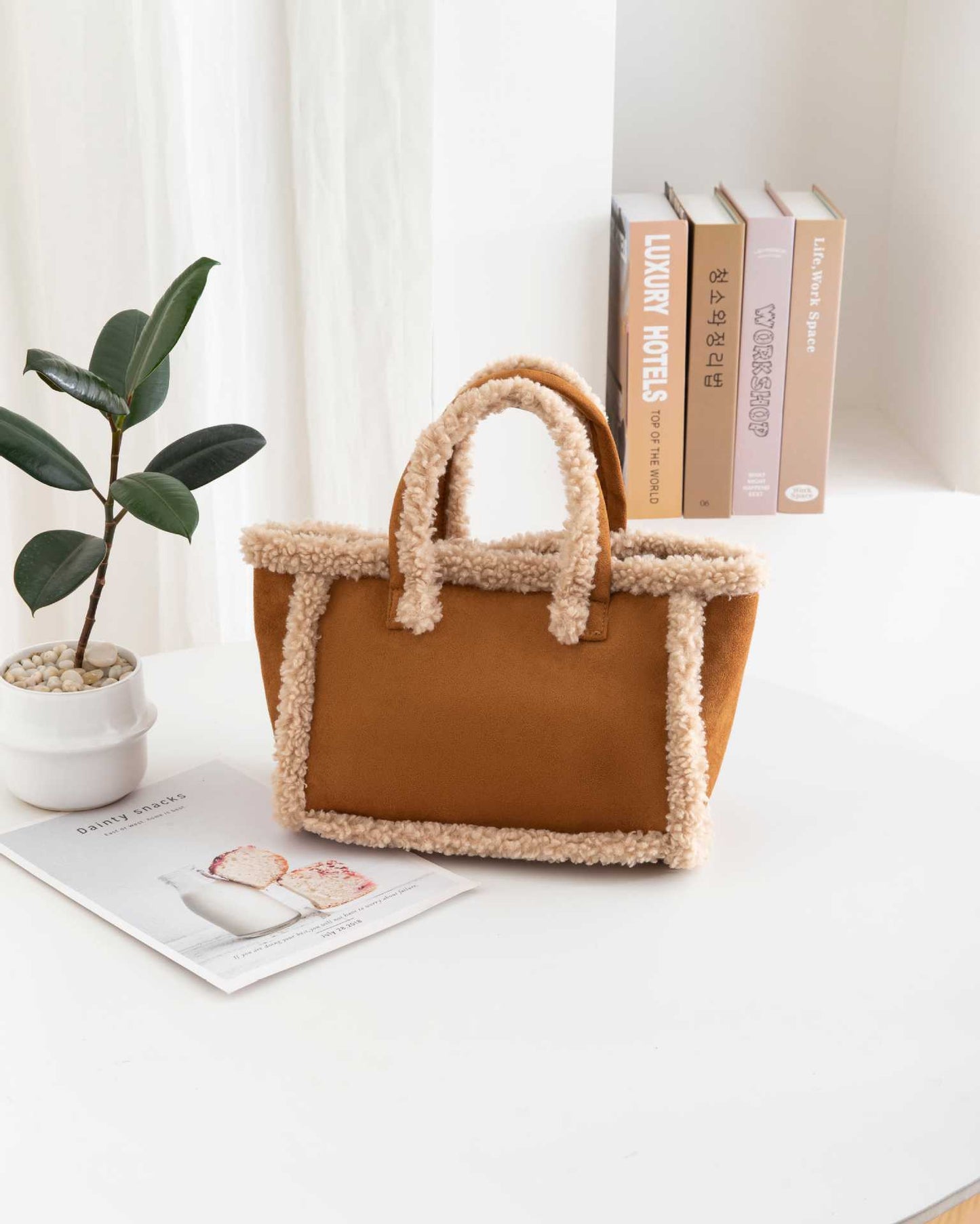 Women's Plush Tote Bag