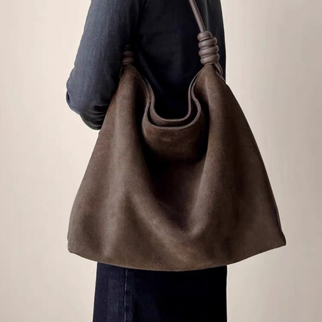 Suede Shoulder Bag