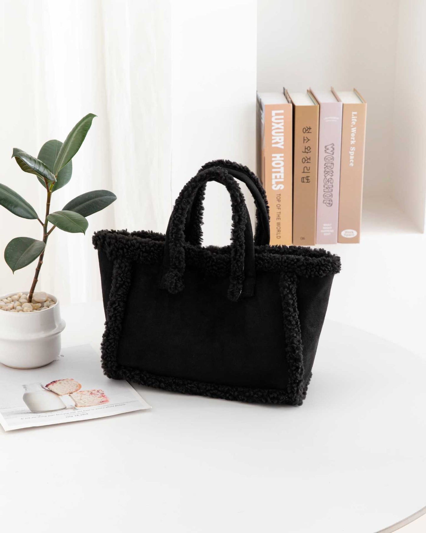 Women's Plush Tote Bag