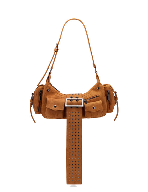 Retro Versatile Suede Women's Handbag Shoulder Bag