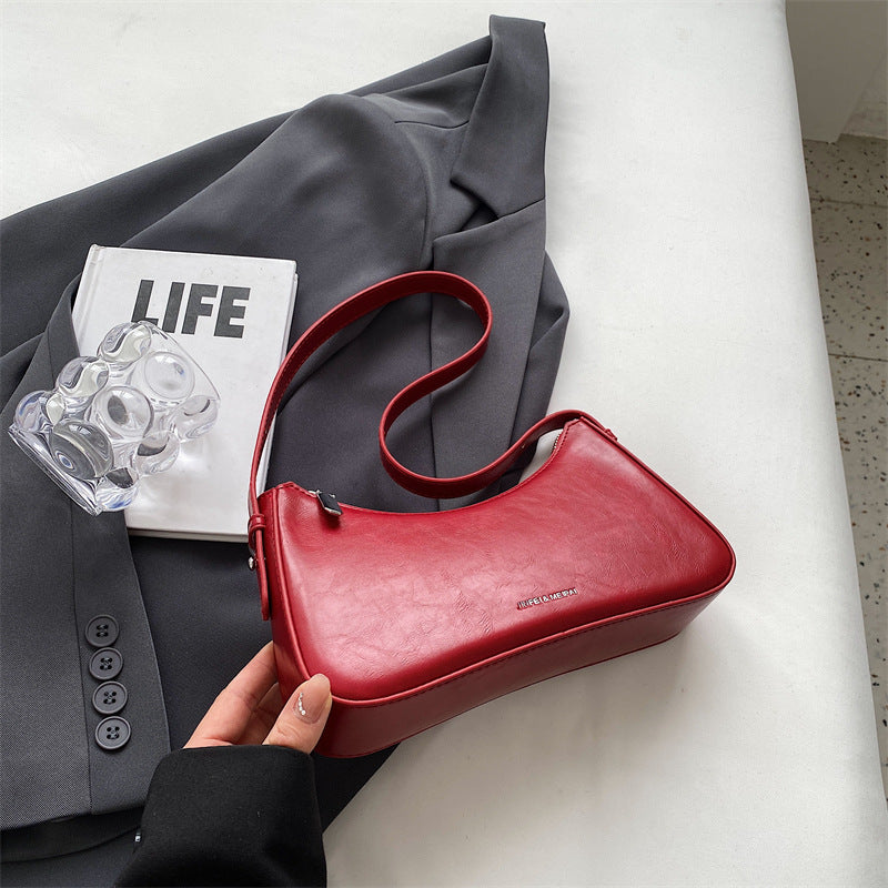 Solid Mini  Square Handbag