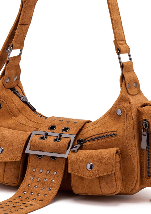 Retro Versatile Suede Women's Handbag Shoulder Bag