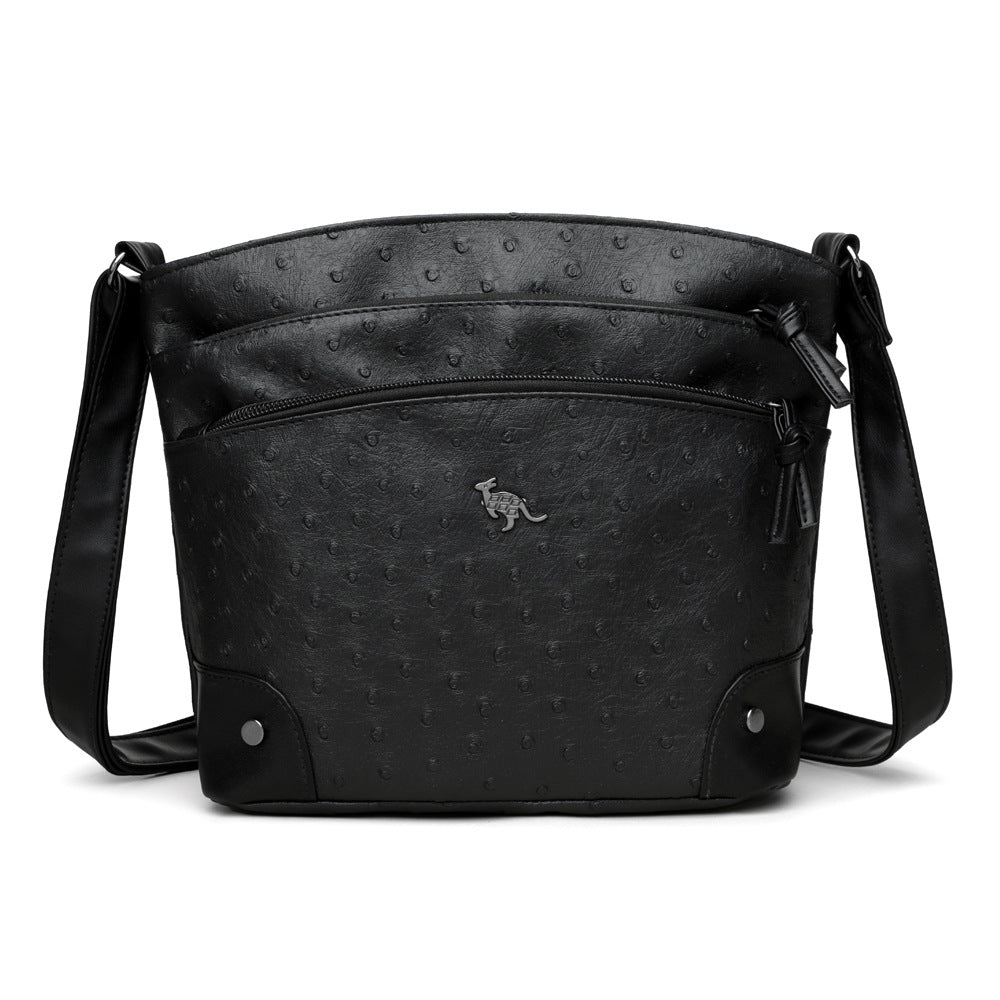 Multi-layer Bucket Bags Women's Retro Casual